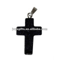 Blue goldstone Gemstone Cross Pendant